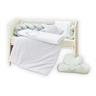 Bebetto posteljina za krevetac zelena L22U436